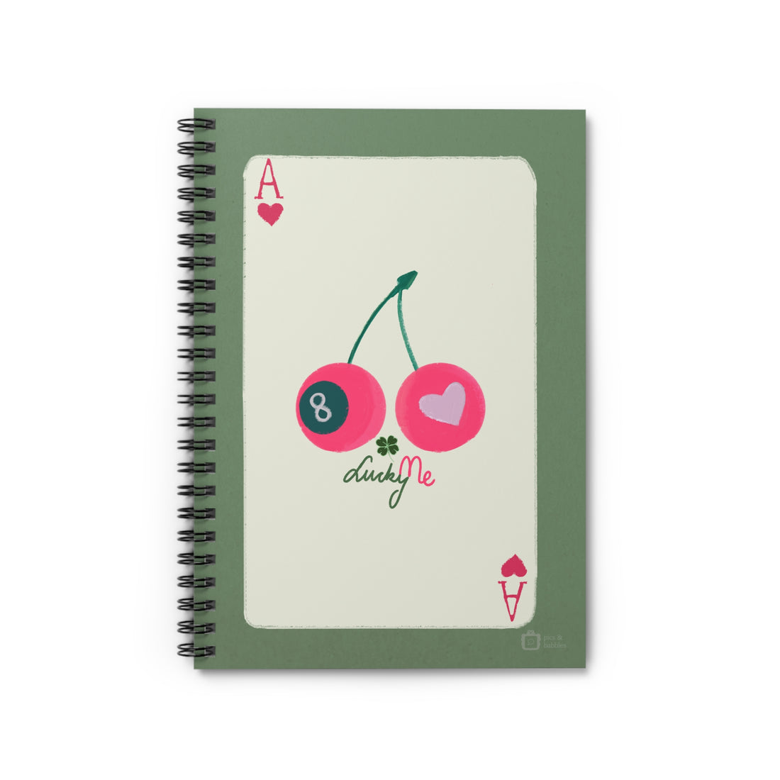 Lucky Me Spiral Notebook Variant II