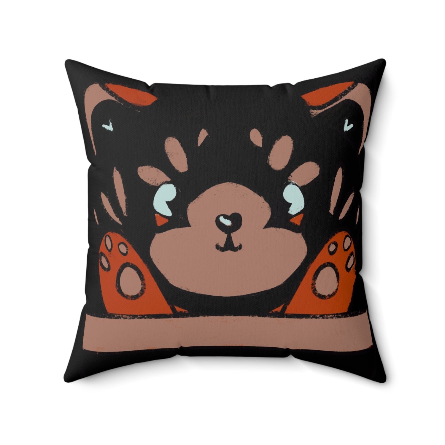 Red Panda Throw Pillow