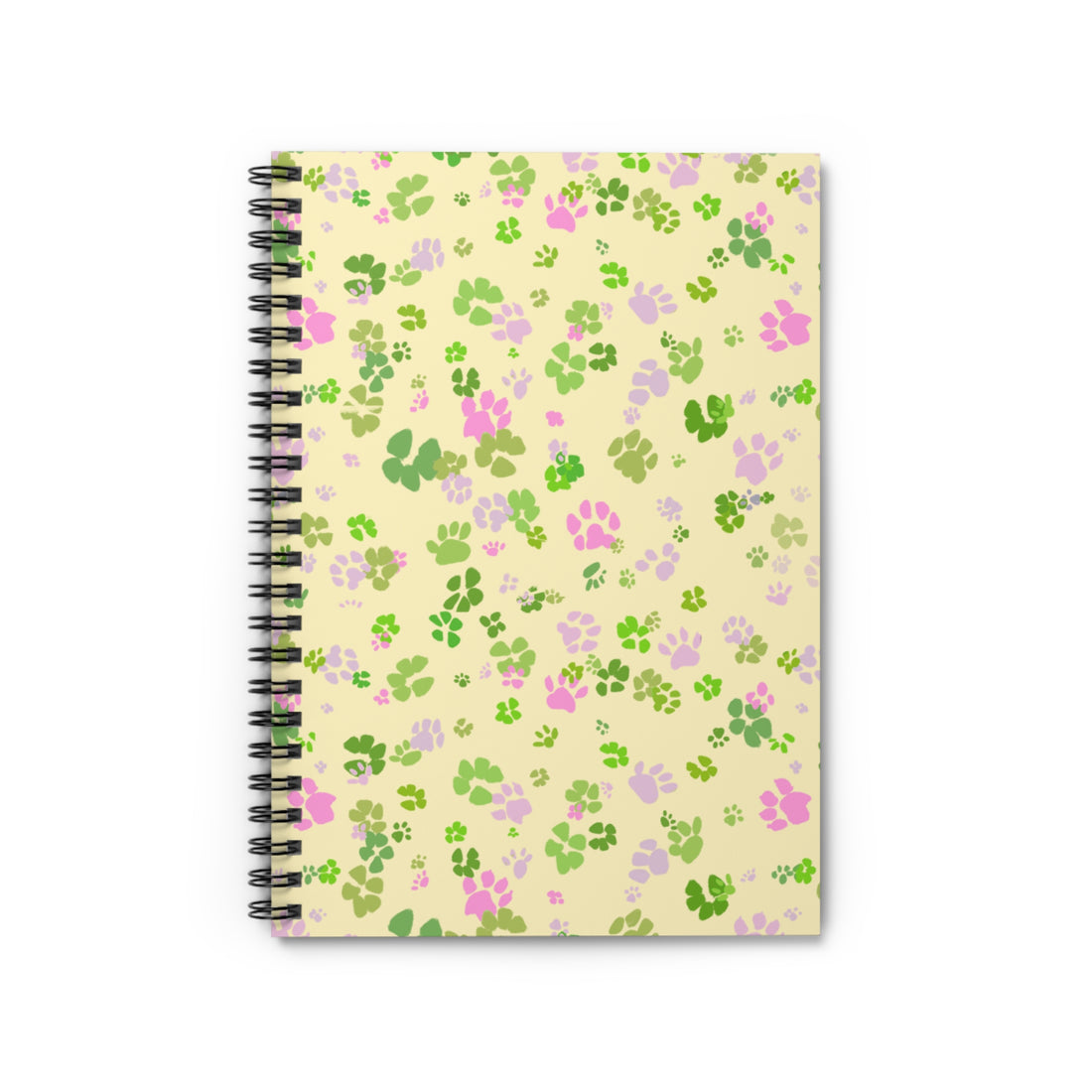 🌞 Whimsy Paws Meadow – Sunny Edition Spiral Notebook