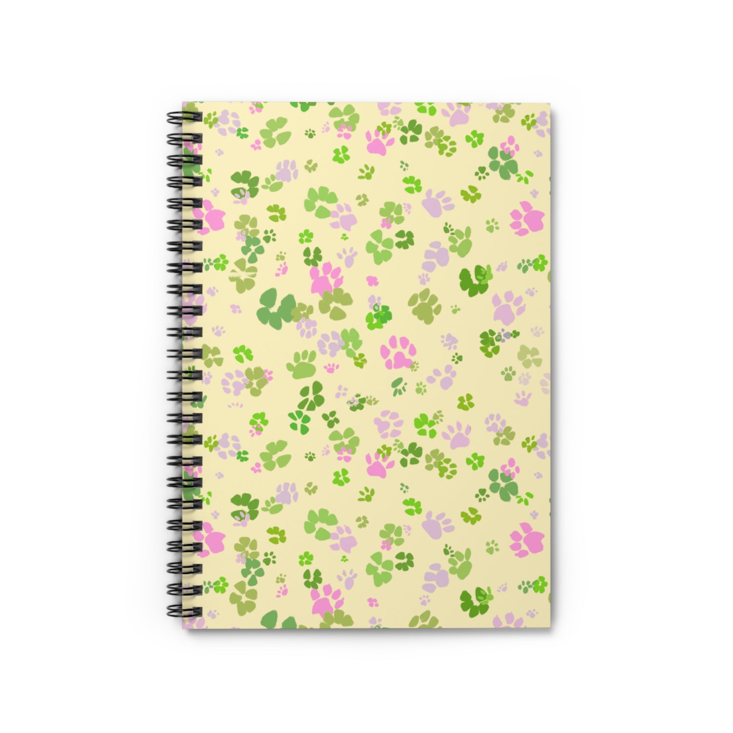🌞 Whimsy Paws Meadow – Sunny Edition Spiral Notebook