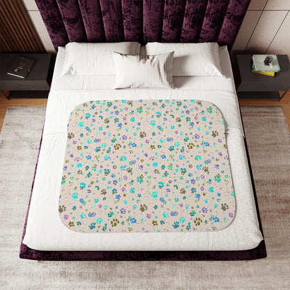 Dogwalk Sherpa Blanket Beige