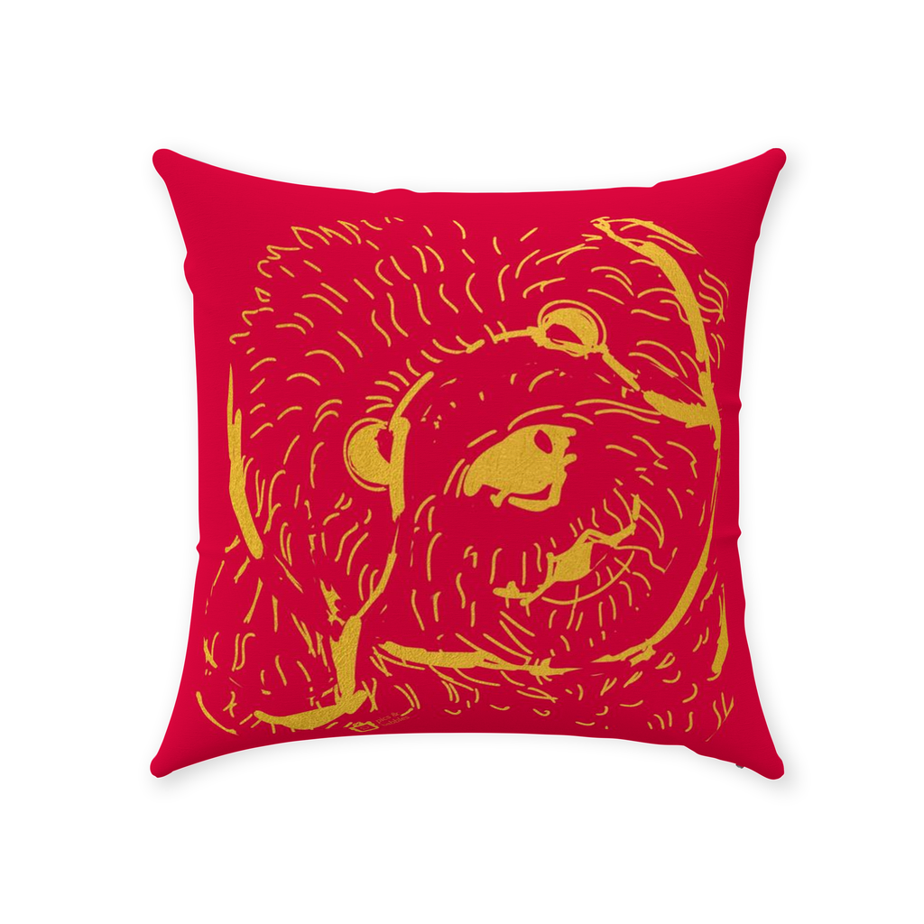 &quot;Ares the Maltese&quot; Throw Pillow