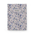 soft mauve bird and lemon floral notebook cover